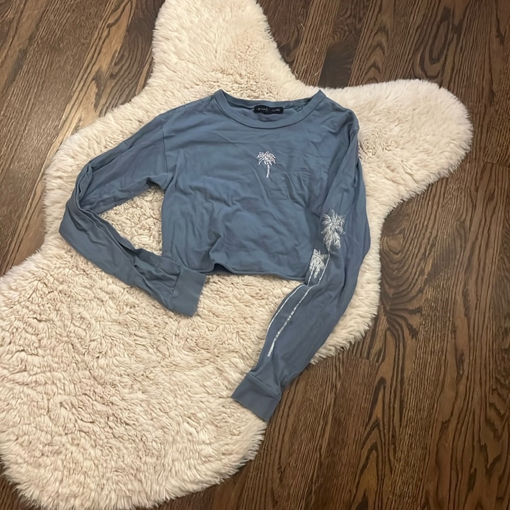Crop top long sleeve
